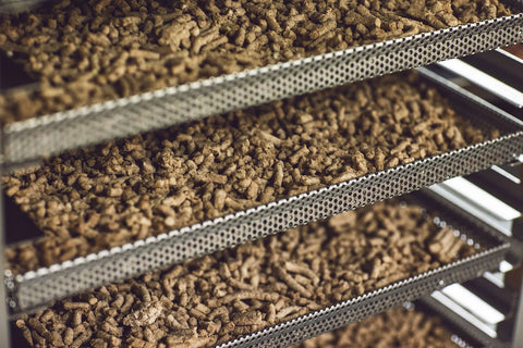 Příprava masa na granule