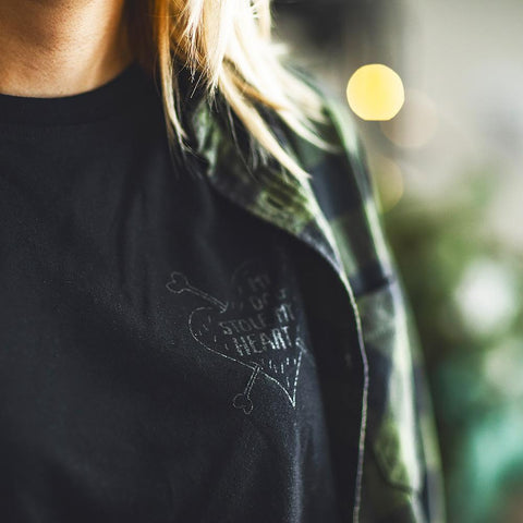 Tričko My Dog Stole My Heart