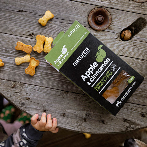 Naturea Apple & Cinnamon sušenky