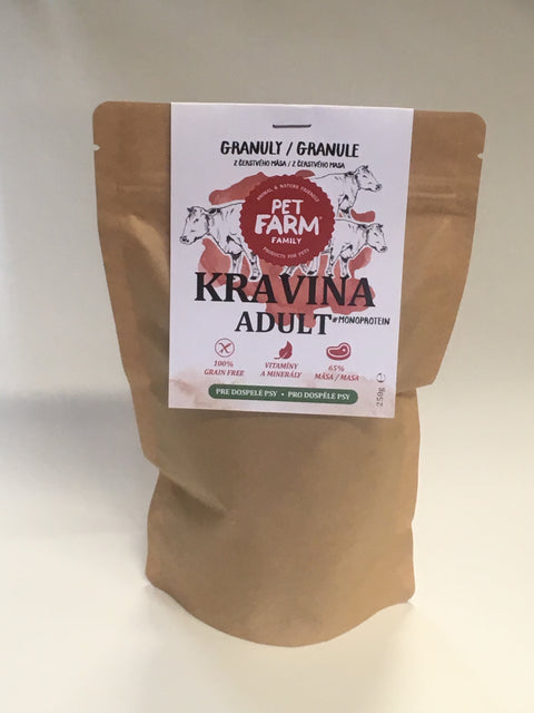 Kravina – Granule pro dospělé psy