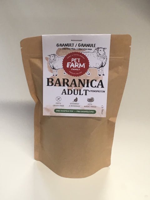 Baranica – Granule pro dospělé psy