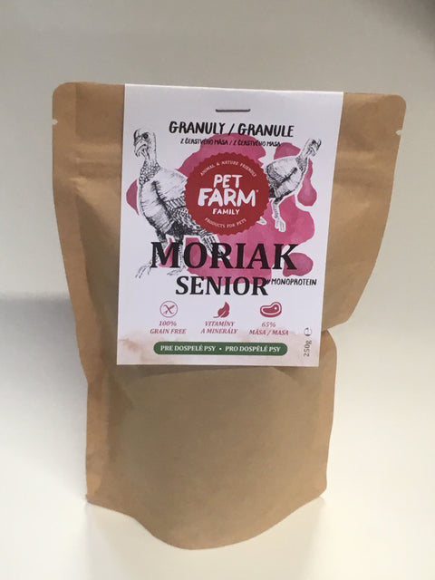 Moriak – Granule pro starší psy