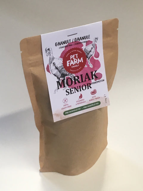 Moriak – Granule pro starší psy