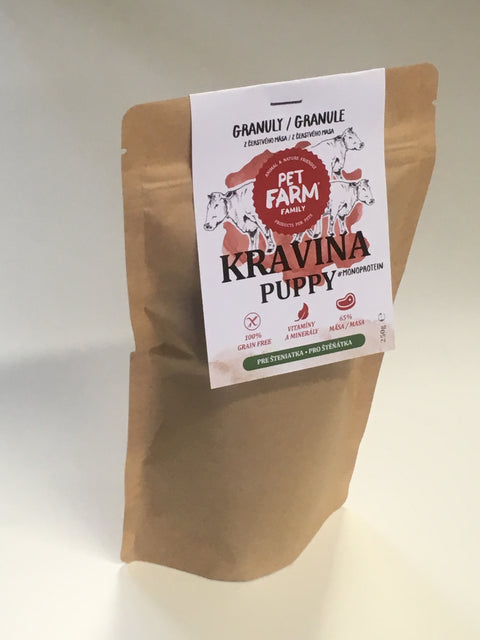 Kravina – Granule pro štěňátka