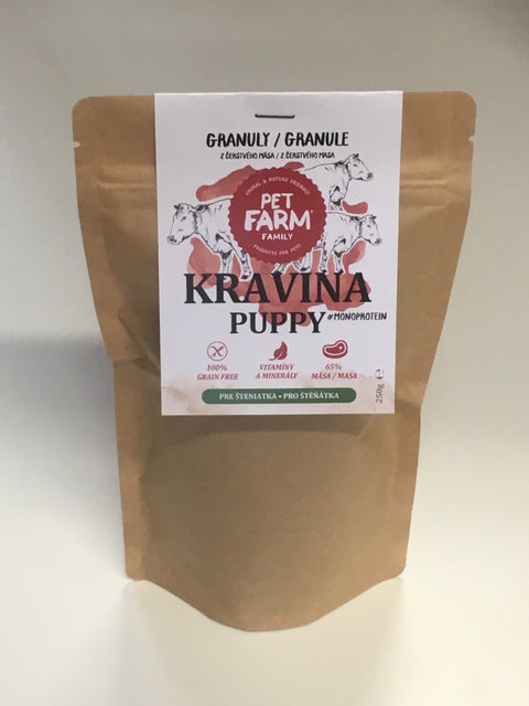 Kravina – Granule pro štěňátka