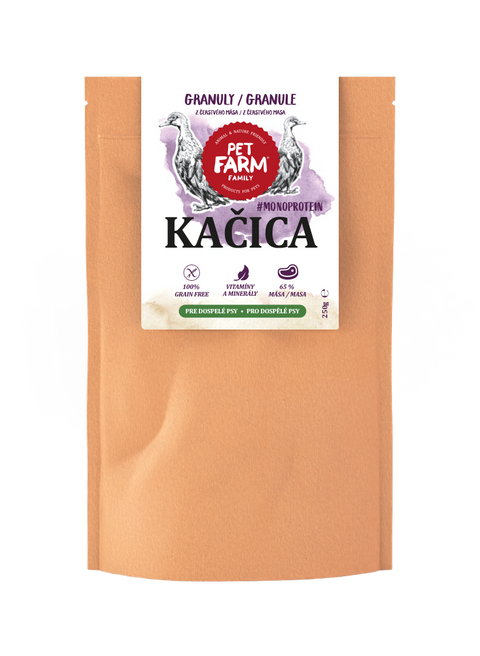 Kačica – Granule pro dospělé psy