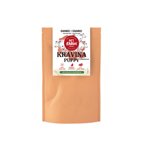 Kravina – Granule pro štěňátka