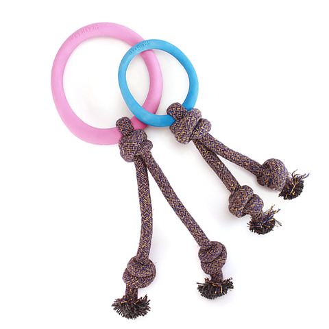 Beco Pets Natural Rubber Hoop on Rope